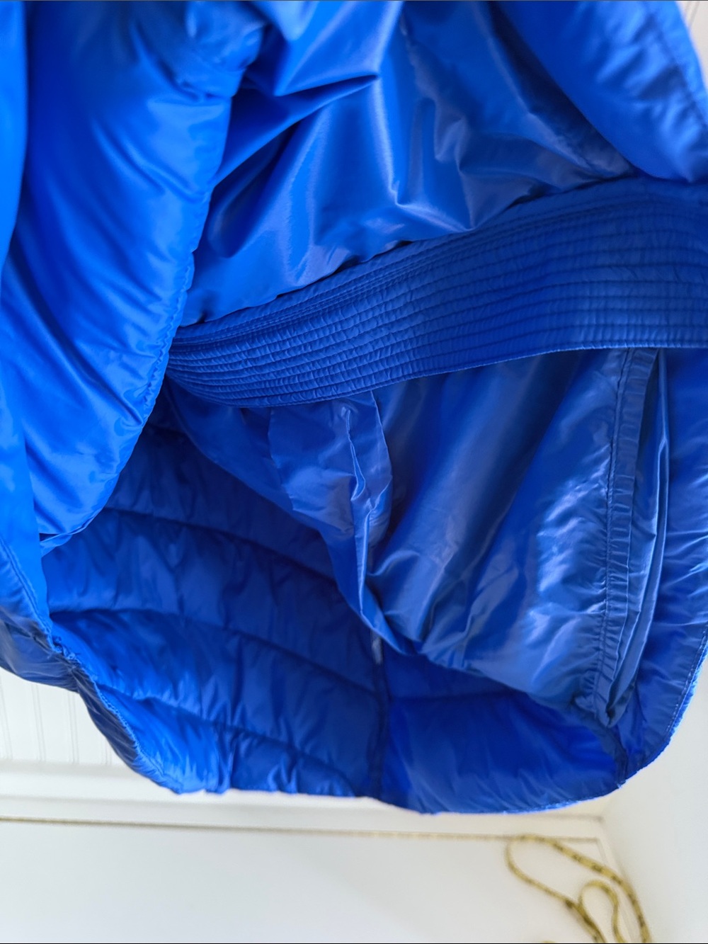Gap ColdControl Lightweight Puffer Jacket Blue - Picture 5 of 6